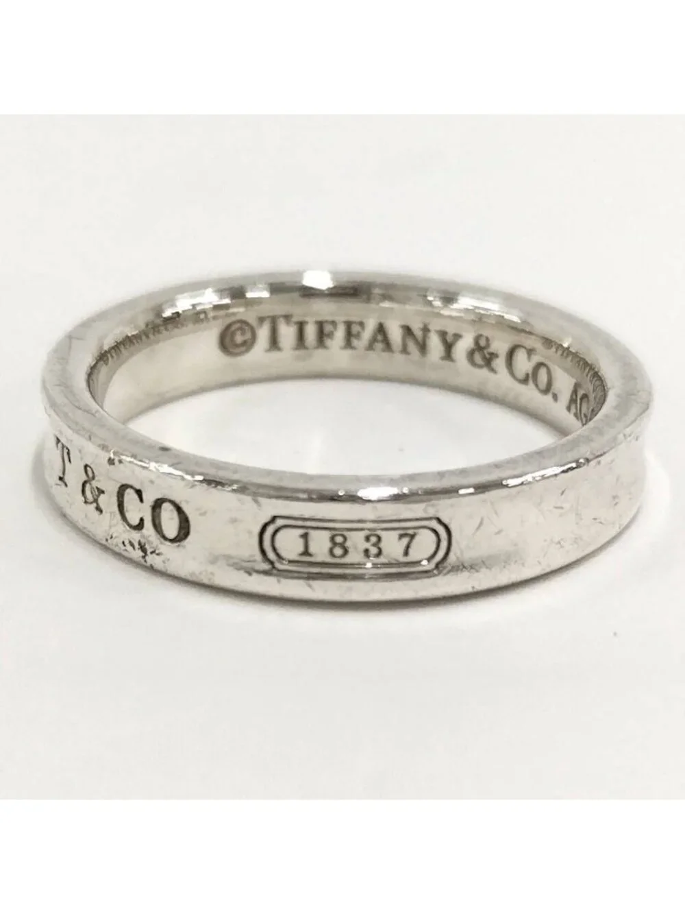 Tiffany & Co Narrow Ring Silver